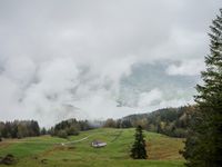 Switzerland Mountain Landscape: Autumn View