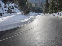 Switzerland Mountain Landscape Winter Sun 003