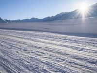 Switzerland Mountain Range During Winter