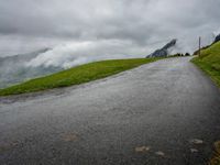 Switzerland Road: Mountain Landscape