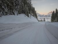 Winter Landscape in Switzerland: Clear Sky and Stunning Mountain View