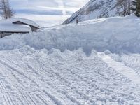 Switzerland Winter Landscape Mountain Range 001