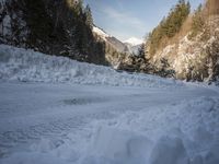 Switzerland's Winter Road: Through the Majestic Mountains of Nature