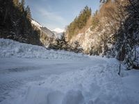 Switzerland's Winter Road: Through the Majestic Mountains of Nature