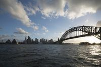 Sydney Coastal Cityscape at Dawn in Australia