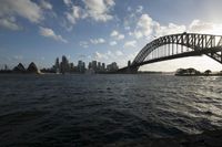 Sydney Coastal Cityscape at Dawn in Australia