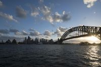 Sydney Coastal Cityscape at Dawn in Australia