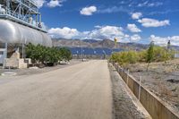 Tabernas Desert Road in Spain