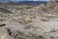 Tabernas Desert in Spain: A View of Mountains and Desert