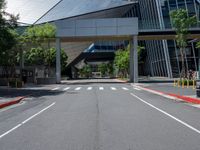 Taipei City: Asphalt Road in the Cityscape