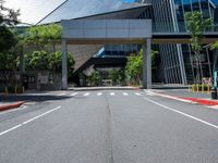 Taipei City: Asphalt Road in the Cityscape