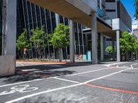 bike lanes are painted in both directions to make sure that no traffic is coming or going