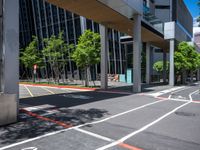 bike lanes are painted in both directions to make sure that no traffic is coming or going