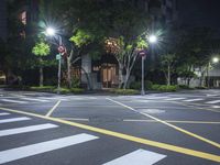 Taipei City Night Lights with Modern Architecture