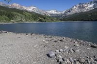 Telluride, Colorado: A View of Mountain Range and Forest