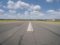 Tempelhof Airport Berlin: Road and Landscape