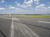 Tempelhof Airport Runway in Berlin, Germany