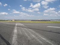 Tempelhof Airport Runway in Berlin, Germany