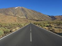 Tenerife Canary Islands Mountain Road View 003