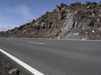 Tenerife's Clear Sky: A Mountain Landscape