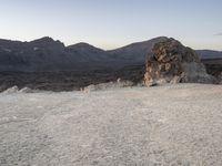 Tenerife Desert at Dawn - Rugged Landscape 003