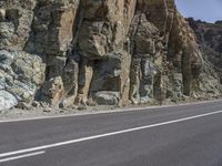 Desert Landscape in Tenerife, Spain