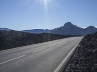 Tenerife Road Europe Rural Landscape