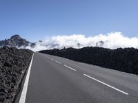 Tenerife, Spain: Mountain Road and Desert Landscape 001