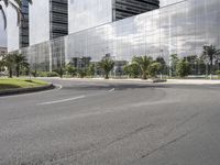 Tenerife Spain Urban Environment with Glass Walls