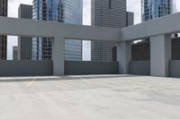 Texas Day: A View of the City from the Parking Deck