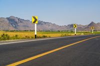 Residential Road in Thailand with Clear Sky