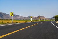 Residential Road in Thailand with Clear Sky