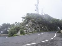 Scenic Road in Tenerife, Spain