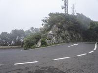 Scenic Road in Tenerife, Spain