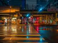 Tokyo Business District: Night View of the Vibrant City