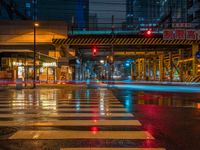 Tokyo Business District: Night View of the Vibrant City