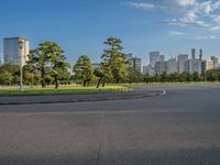 Tokyo Central Station: Modern Architecture Amidst Greenery