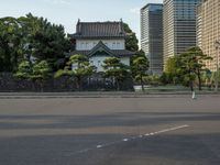 Tokyo Central Station Skyline under a Clear Sky