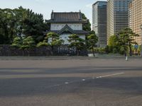 Tokyo Central Station Skyline under a Clear Sky