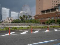 Tokyo Cityscape: A Gloomy Day in Urban Design