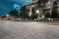 Tokyo Cityscape at Night: Plaza Ice