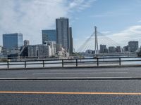 Tokyo, Japan: Modern Cityscape with Bridges and Armco Barriers