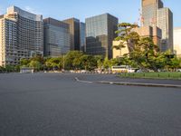 Tokyo's Modern Architecture Skyline and Greenery