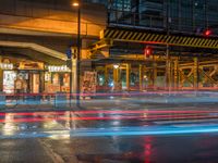 Night View of Tokyo's Urban Landscape: Sparkling City Lights