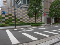 Tokyo Urban Road with Modern Architecture