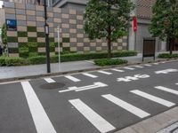 Tokyo Urban Road with Modern Architecture