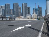 Tokyo Urban Skyline: A Futuristic Bridge