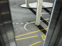 Top Down View of a Parking Garage in Switzerland