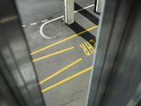 Top Down View of a Parking Garage in Switzerland