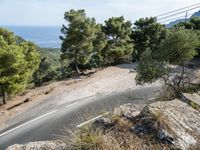 Top-Down View of Mallorca Beach: Clear Sky and Coastal Waters